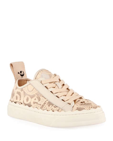 chloe lace sneakers.